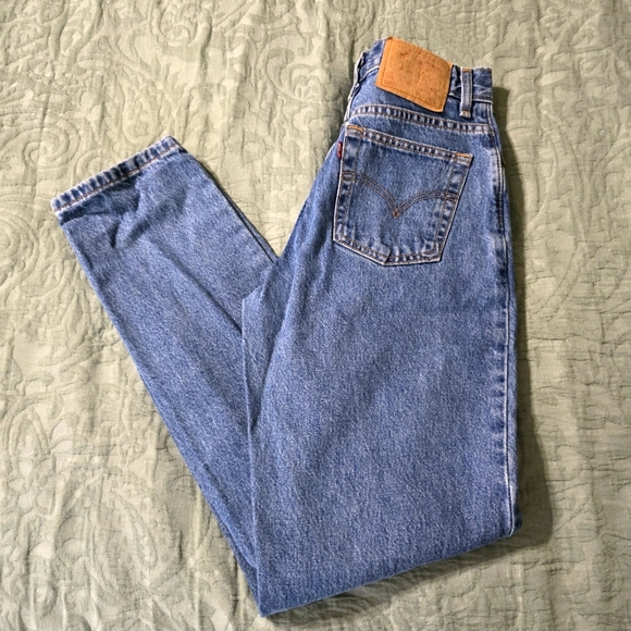 00'S Levi's 550 Relaxed Fit Tapered Leg Tapered Denim Jeans